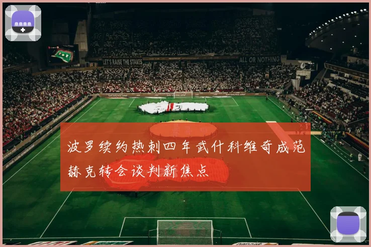 波罗续约热刺四年武什科维奇成范赫克转会谈判新焦点